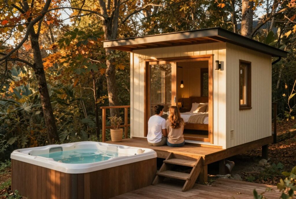 Cabane dans les arbres avec spa : comment choisir la bonne pour une nuit à deux