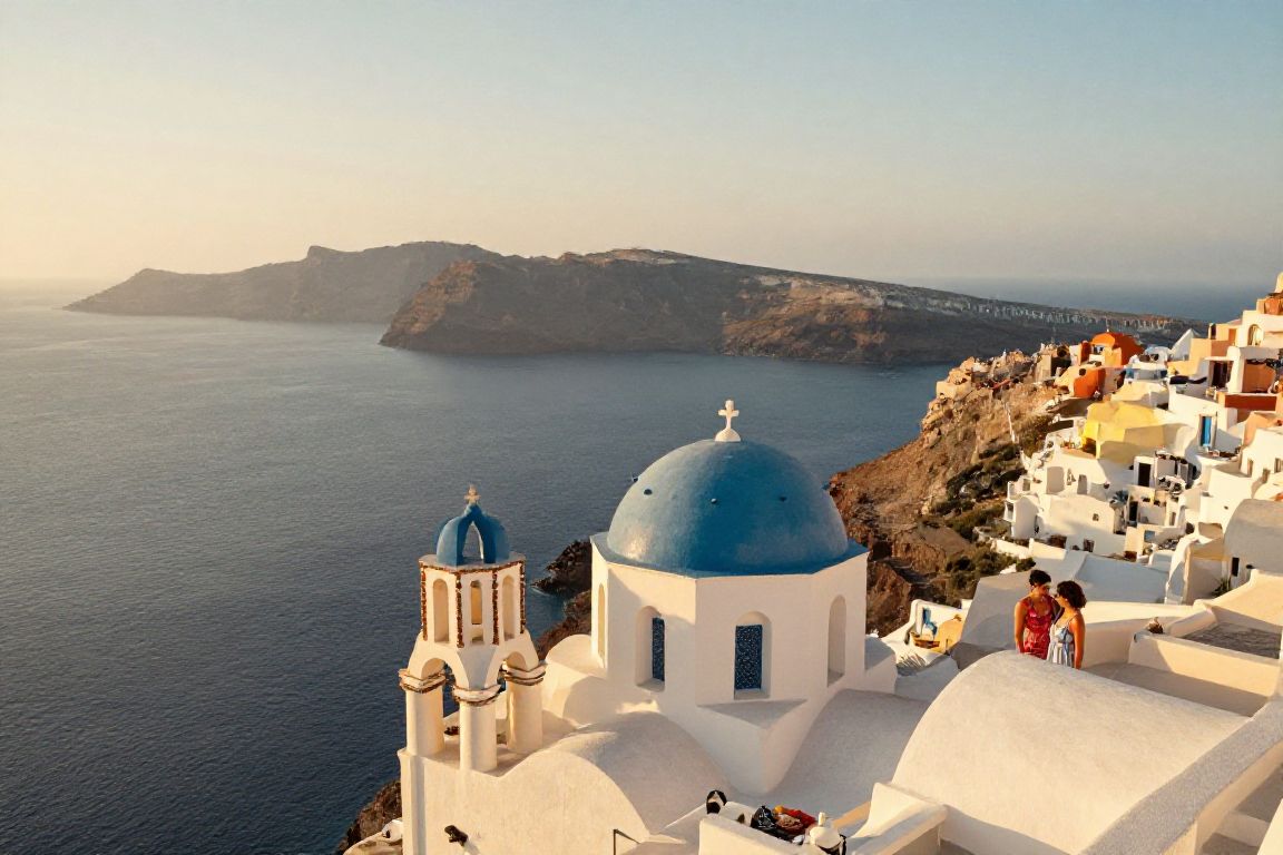 Oia à Santorin, un décor romantique pour une demande en mariage voyage
