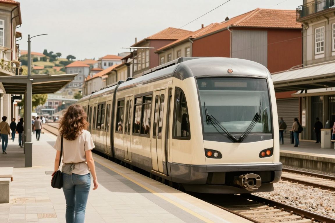 Métro de Porto, une solution économique pour rejoindre le centre-ville